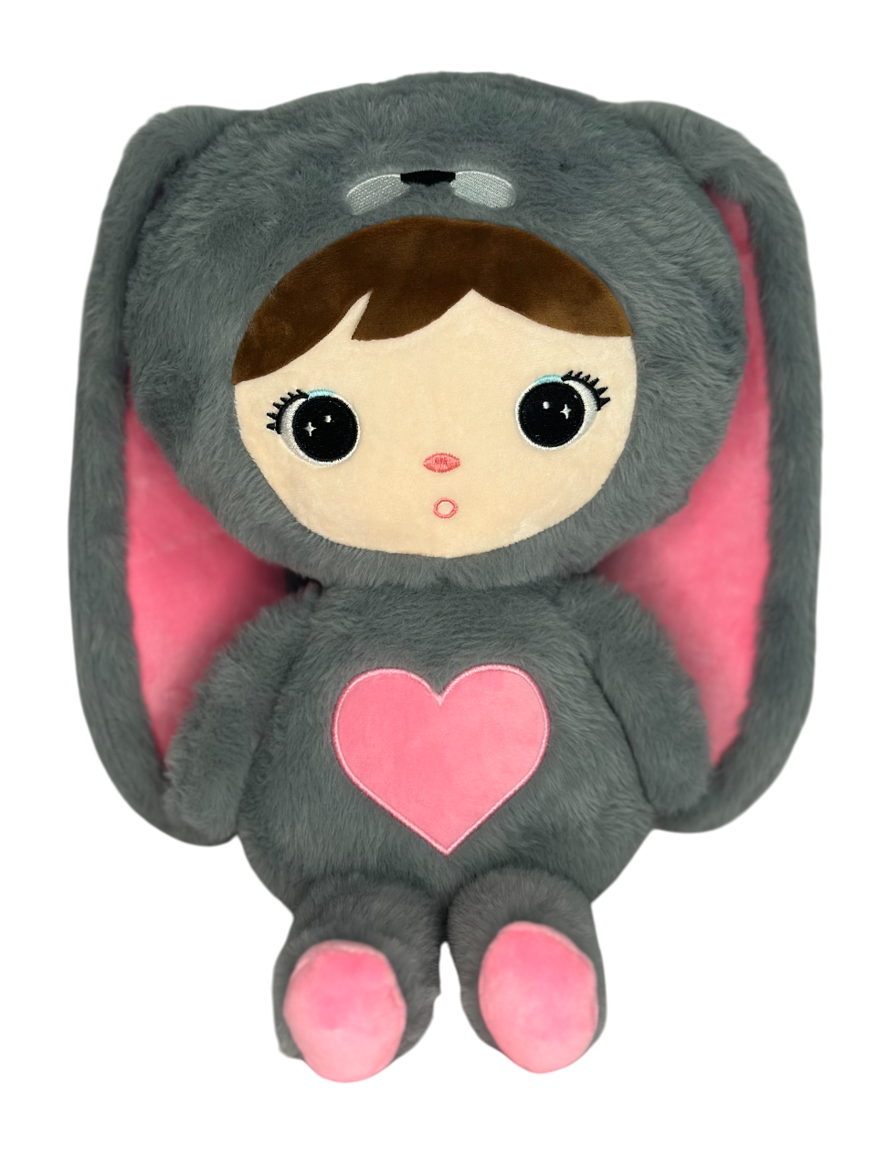 Rosie - Custom Pink Bunny Plush Toy | Personalized Bunny for Baby Shower Gift