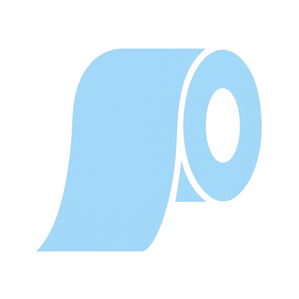 Light blue foil